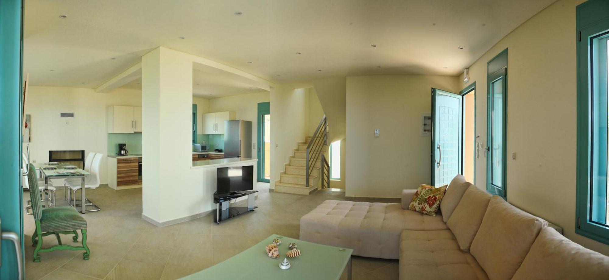 Ouzo Panoramic Houses 1, With Private Pool Plomari Luaran gambar